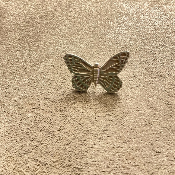 Danforth 1994 Vintage Pewter Butterfly Pin - Picture 1 of 3